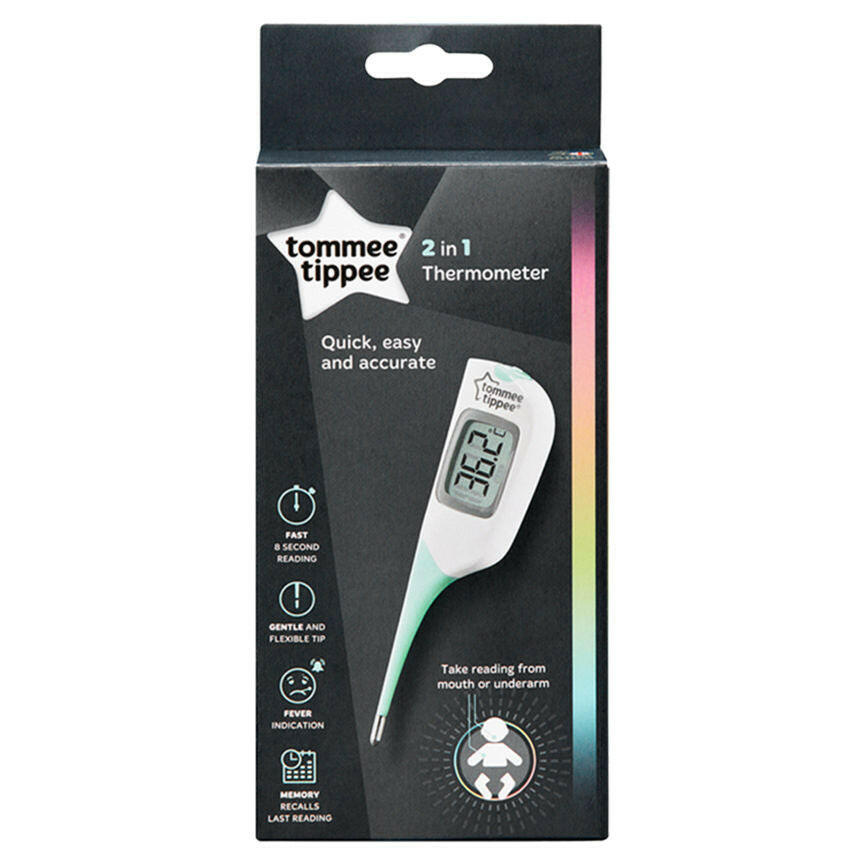 Tommee Tippee 2 in 1 Thermometer GOODS ASDA