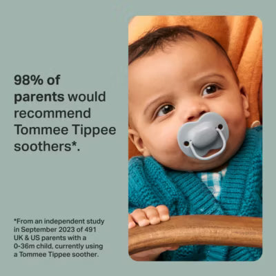 Tommee Tippee symmetrical soothers 6-18 months (British brand)