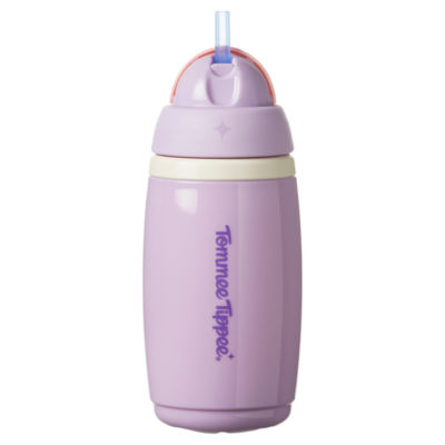 Tommee Tippee insulated active straw cup assorted colours 266ml (British brand)