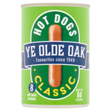 Ye Olde Oak classic hot dogs in brine 400g (British brand)