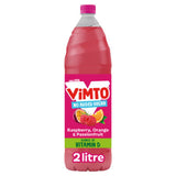 Vimto real fruit squash 2 litre raspberry orange passionfruit (British brand)
