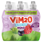 Vimto Minis low-calorie fruit juice 6 x 250ml, imported from the UK
