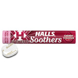 Halls Soothers cherry lozenges 45g, UK version