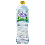 Highland Spring still lemon lime flavoured water 1.25L (British brand)