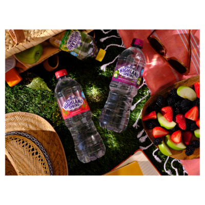 Highland Spring apple blackcurrant flavoured water 1.25L, UK version