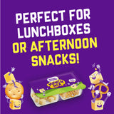 Strings & Things Munch Mix cheddar cheese and pretzels 90g, imported from the UK