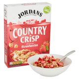 Jordans Country Crisp Sun-Ripe Strawberry breakfast cereal 500g, UK version