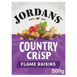 ASDA Jordans Country Crisp Flame Raisins Breakfast Cereal 500g- Buy online at McGrocer
