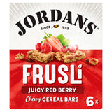 ASDA Jordans Frusli Juicy Red Berry Chewy Cereal Bars 6x30g- Buy online at McGrocer