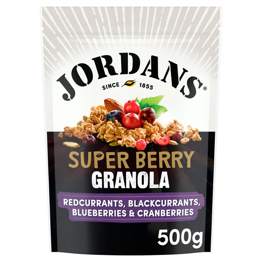 Jordans Super Berry Granola Breakfast Cereal 500g GOODS ASDA   