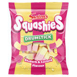 ASDA Swizzels Rhubarb & Custard Flavour Drumstick Squashies Chewy Sweets 140g- Buy online at McGrocer