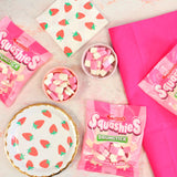 Swizzels squashies strawberry and cream sweets 140g, imported from the UK