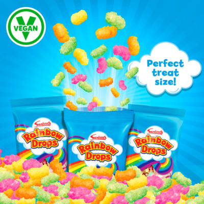 Swizzels Rainbow Drops 70g sweets (British brand)