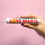 Swizzels Love Hearts giant roll 39g fruit flavour fizzy sweets (British brand)
