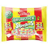 Swizzels Drumstick Squashies Mini Bags Raspberry & Milk Flavour 20 Pack GOODS ASDA