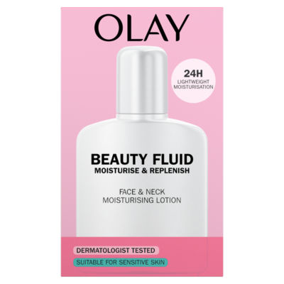 Olay face and neck lotion for sensitive skin 200ml, imported from the UK