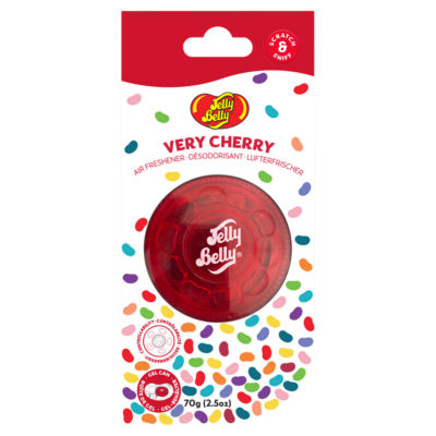 Jelly Belly cherry air freshener gel can 70g, UK version