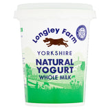 Longley Farm Yorkshire Natural Yogurt Whole Milk 450g, UK version