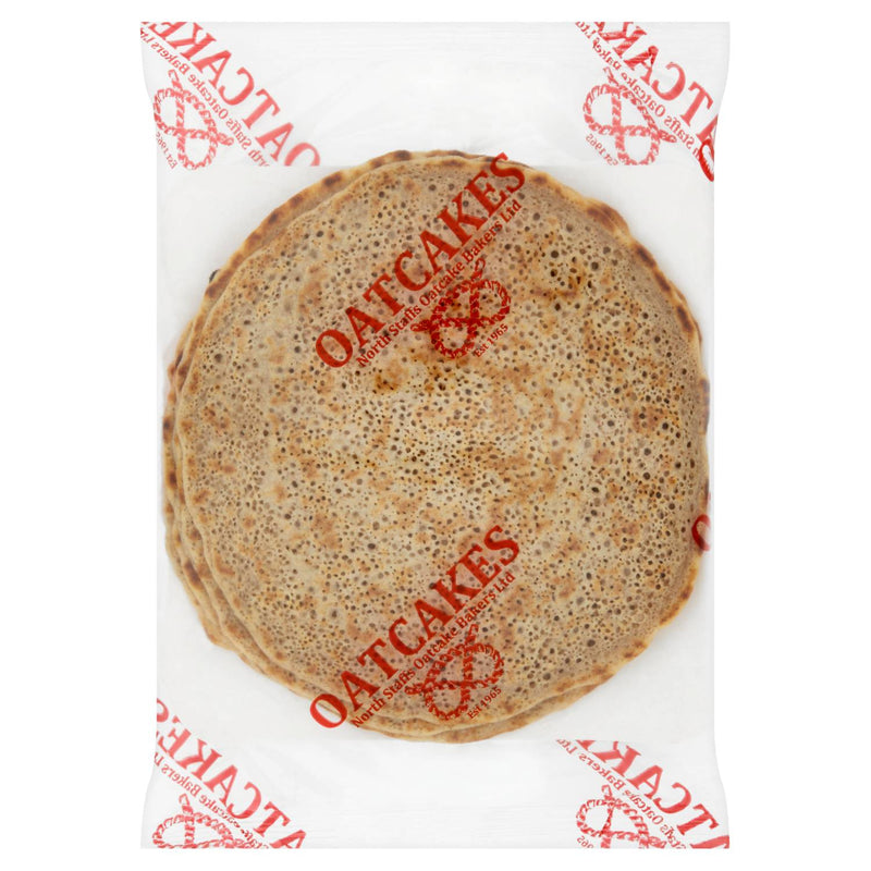 Traditional North Staffs oatcakes pack of 6 (British brand)