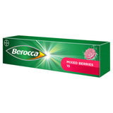 Berocca effervescent tablets mixed berries 15 tablets (British brand)