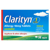 Clarityn Allergy Tablets 10mg loratadine 14 tablets, UK version