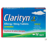 Clarityn Allergy Tablets 10mg loratadine 14 tablets, UK version