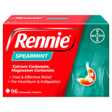 ASDA Rennie Spearmint Chewable Tablets Heartburn Relief 96 Pack- Buy online at McGrocer