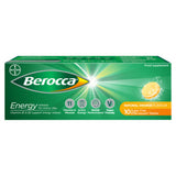 Berocca orange effervescent supplement 15 tablets, UK version