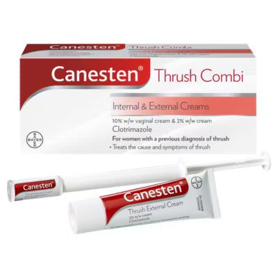 Canesten Thrush Combi Internal & External Cream - British product
