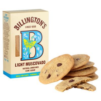 Billington's Light Muscovado natural cane sugar 500g - British product