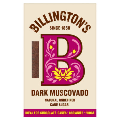 Billington's Dark Muscovado sugar 500g - British product