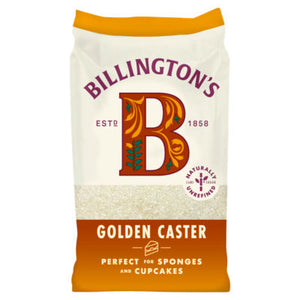 Billington's Golden Caster Natural Unrefined Sugar 1kg