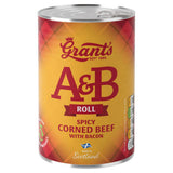 Grant's spicy corned beef and bacon roll 392g - British product