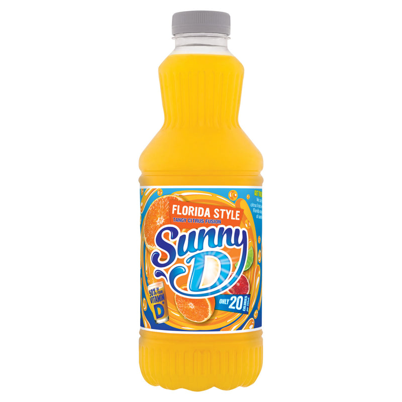 Sunny D citrus fusion juice drink 1L (British brand)