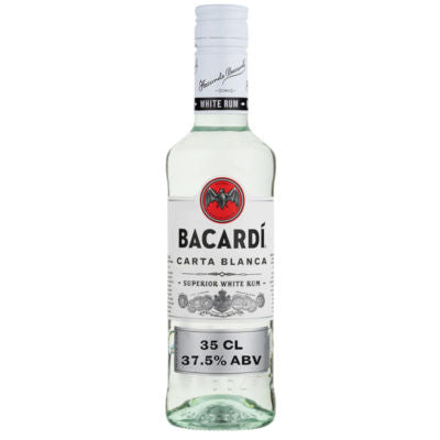 ASDA Bacardi Carta Blanca Superior White Rum 35cl- Buy online at McGrocer
