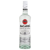 Bacardí White Rum Carta Blanca 70cl - British product