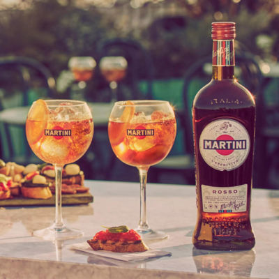 Martini Rosso vermouth 75cl, imported from the UK