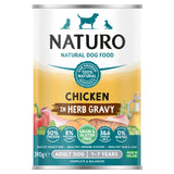 ASDA Naturo Natural Dog Food Chicken in Herb Gravy for Adult Dogs 390g- Buy online at McGrocer