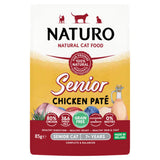 ASDA Naturo Natural Cat Food Chicken Paté Senior Cat 7+ Years 85g- Buy online at McGrocer