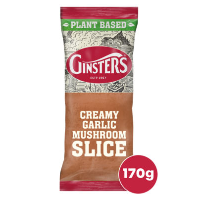 Ginsters Creamy Garlic Mushroom Slice 170g, UK version