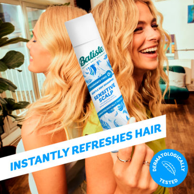 Batiste sensitive scalp dry shampoo 200ml (British brand)