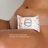 Femfresh biodegradable flushable feminine intimate wipes 25 pack - British product