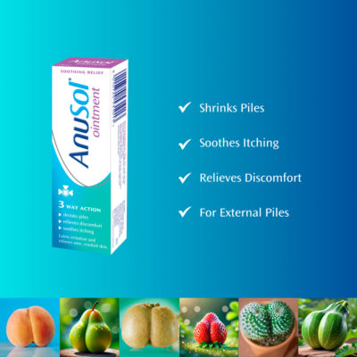Anusol haemorrhoid ointment 25g - British product