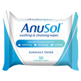 ASDA Anusol Soothing & Cleansing Flushable Wipes for Haemorrhoids and Piles Treatment 30 Pack- Buy online at McGrocer