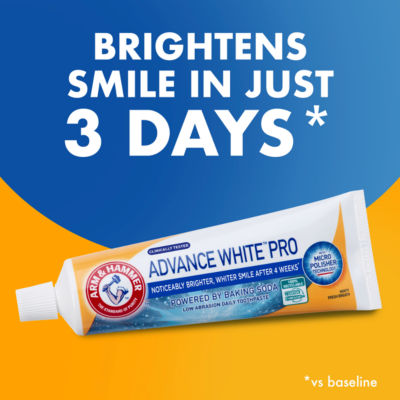 Arm & Hammer Advance White Pro toothpaste 75ml - British product