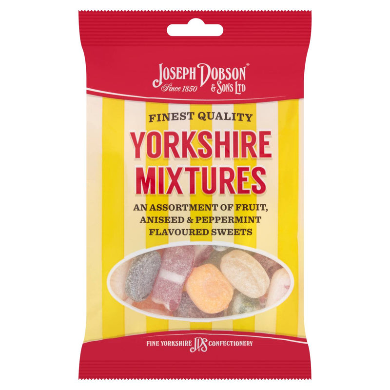 Dobson Yorkshire Mixtures hard boiled sweets 200g, UK version