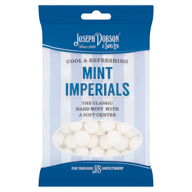 Joseph Dobson & Sons Mint Imperials 200g, imported from the UK