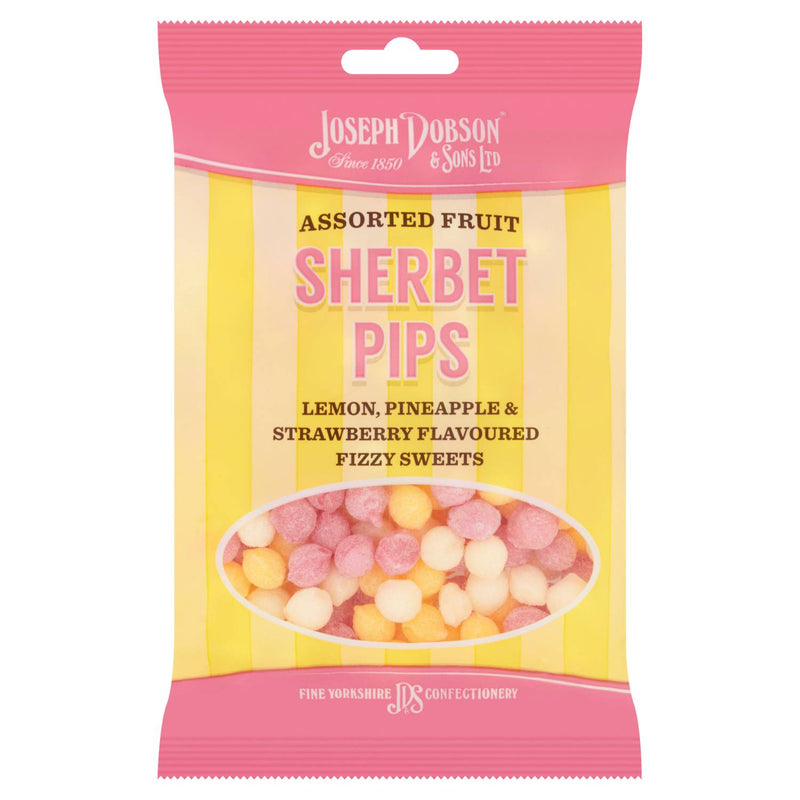 Dobson Sherbet Pips hard boiled sweets 200g - British product