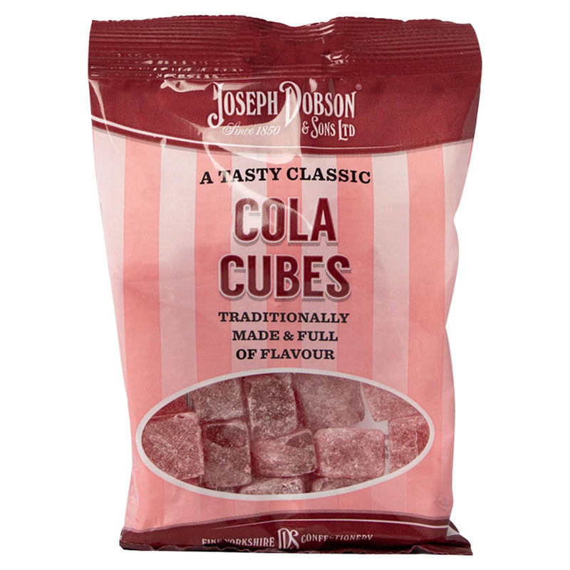 Dobson Cola Cubes hard boiled sweets 200g - British product