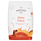 Mortons plain flour 1.5kg, imported from the UK